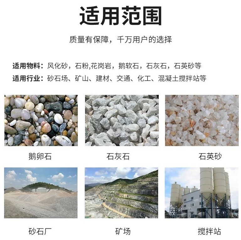 时产200吨大型砂石料生产线